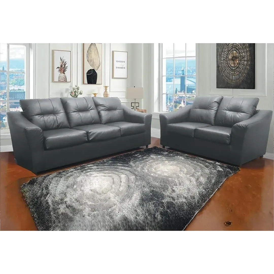 Black Sofa and Loveseats