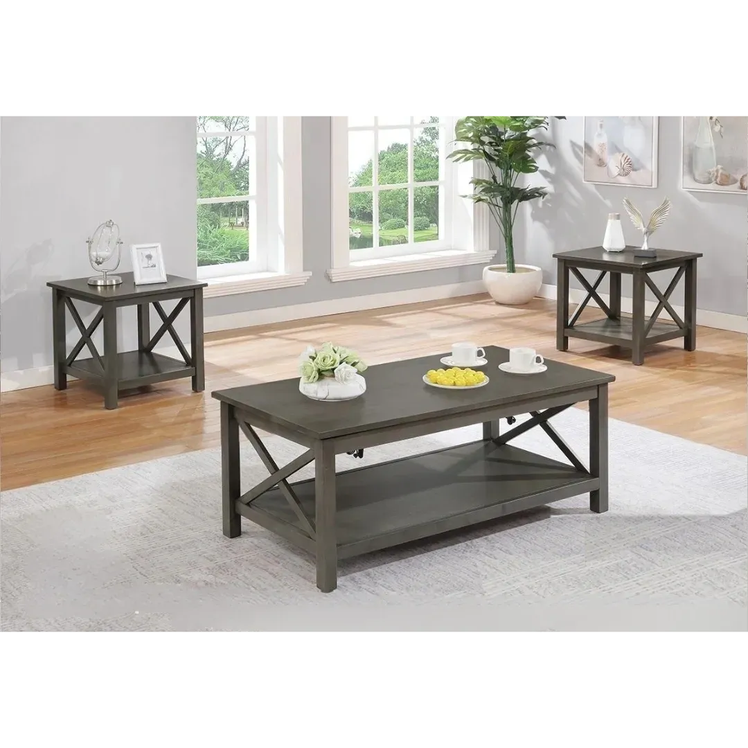 Grey Contemporary Occasional Tables