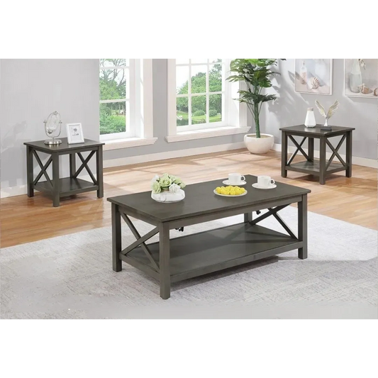 Grey Contemporary Occasional Tables